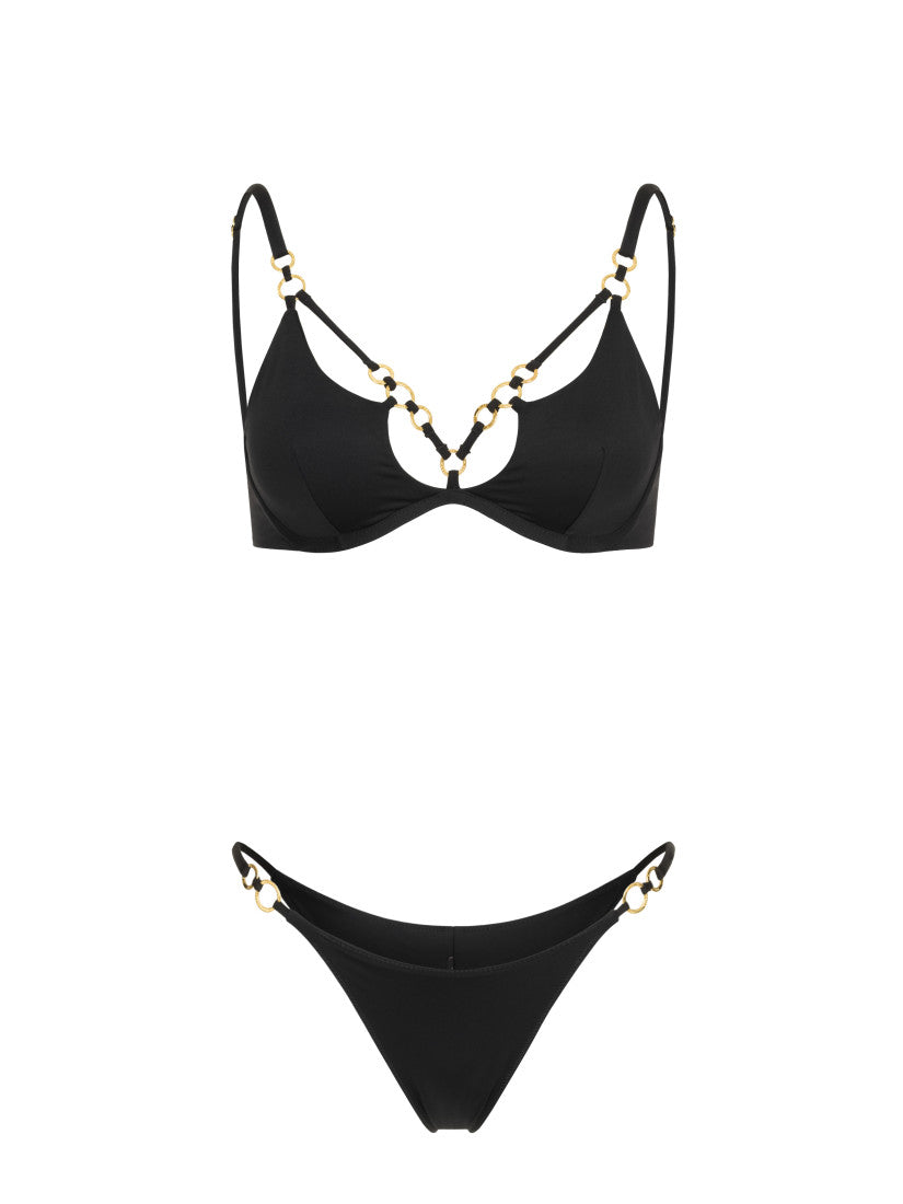 ZAHARA NOIR SWIM SET