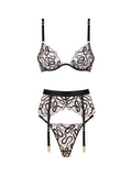 SNAKE BELTED SET