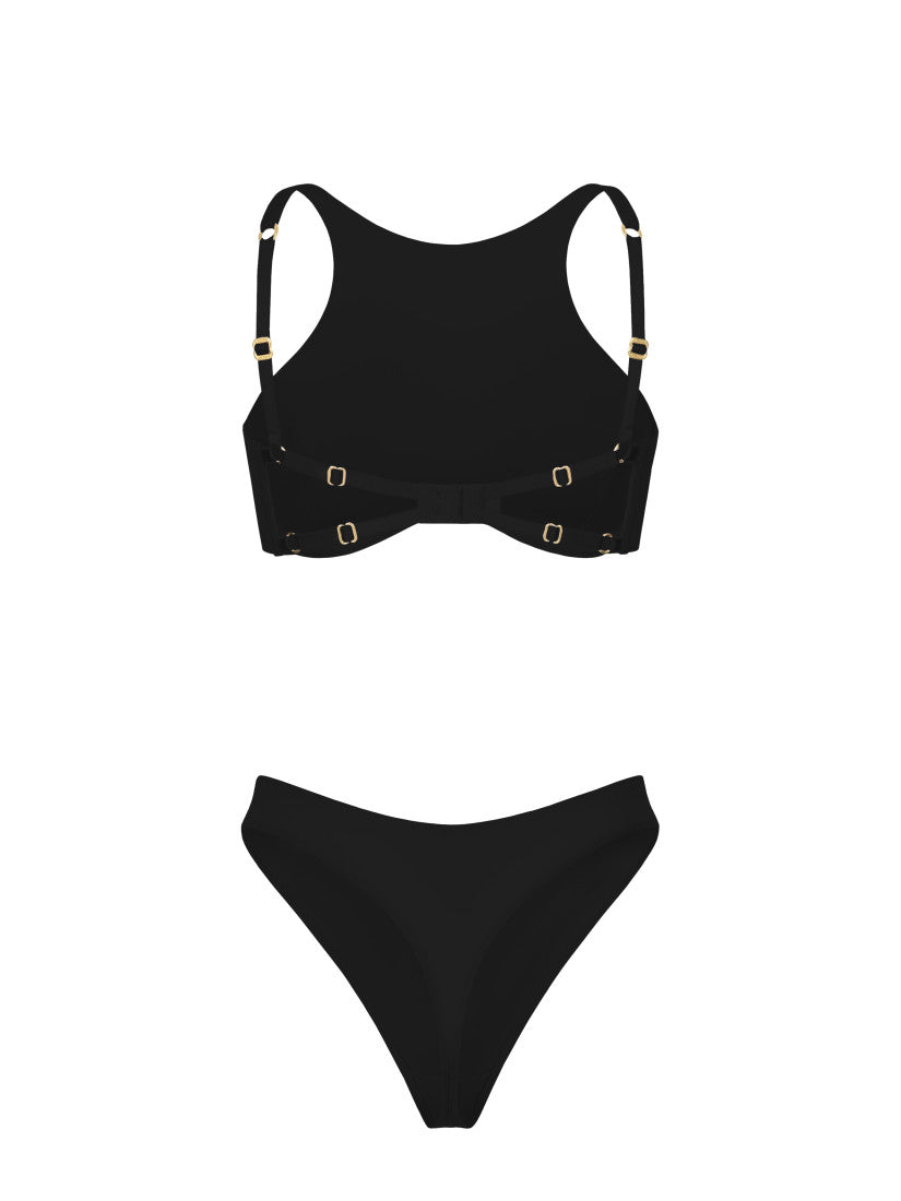 PIERCING RAVEN HALTER SET