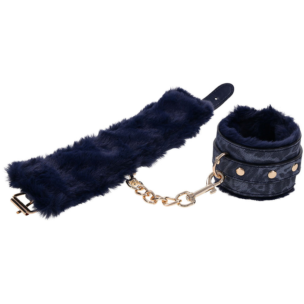 COUGAR FUR HANDCUFFS