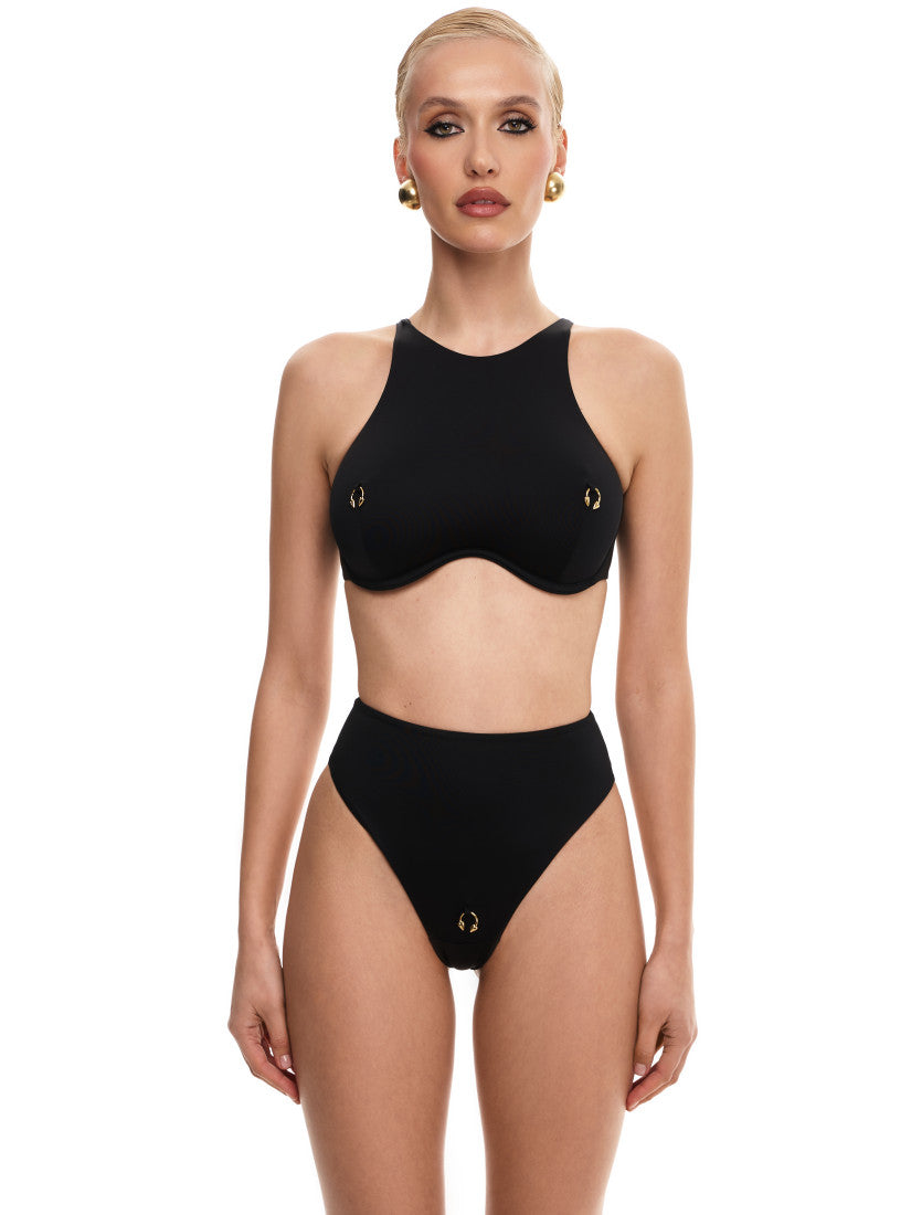 SET HALTER PIERCING GOLD