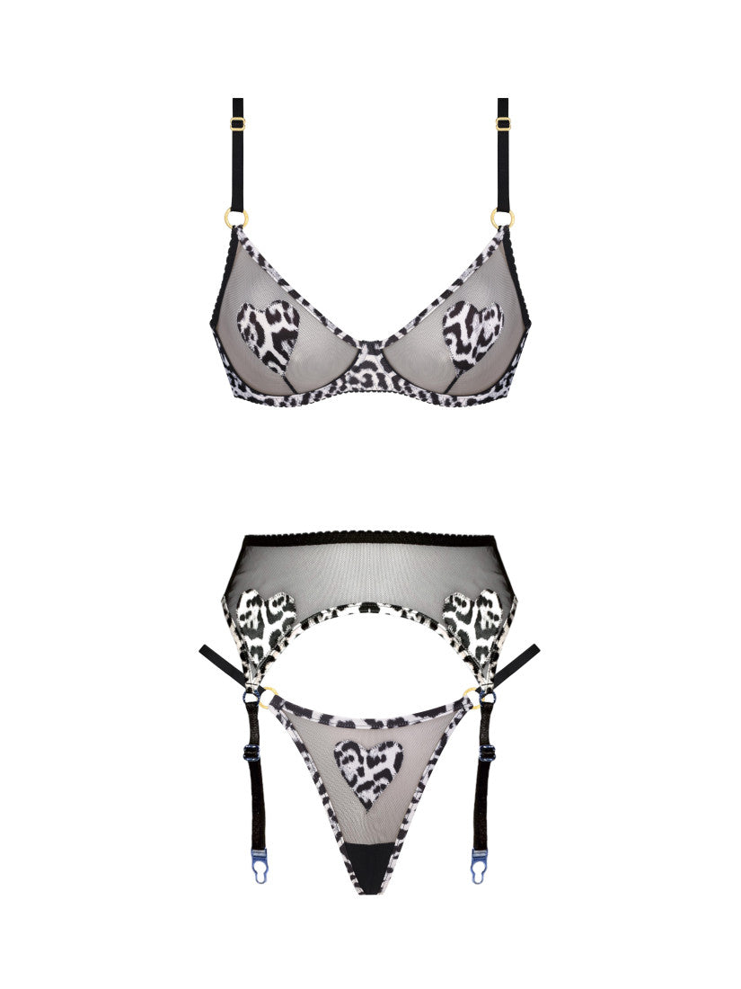 SET LOVE LEOPARD WITH BELT