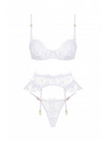 KILY BLANC BELTED SET