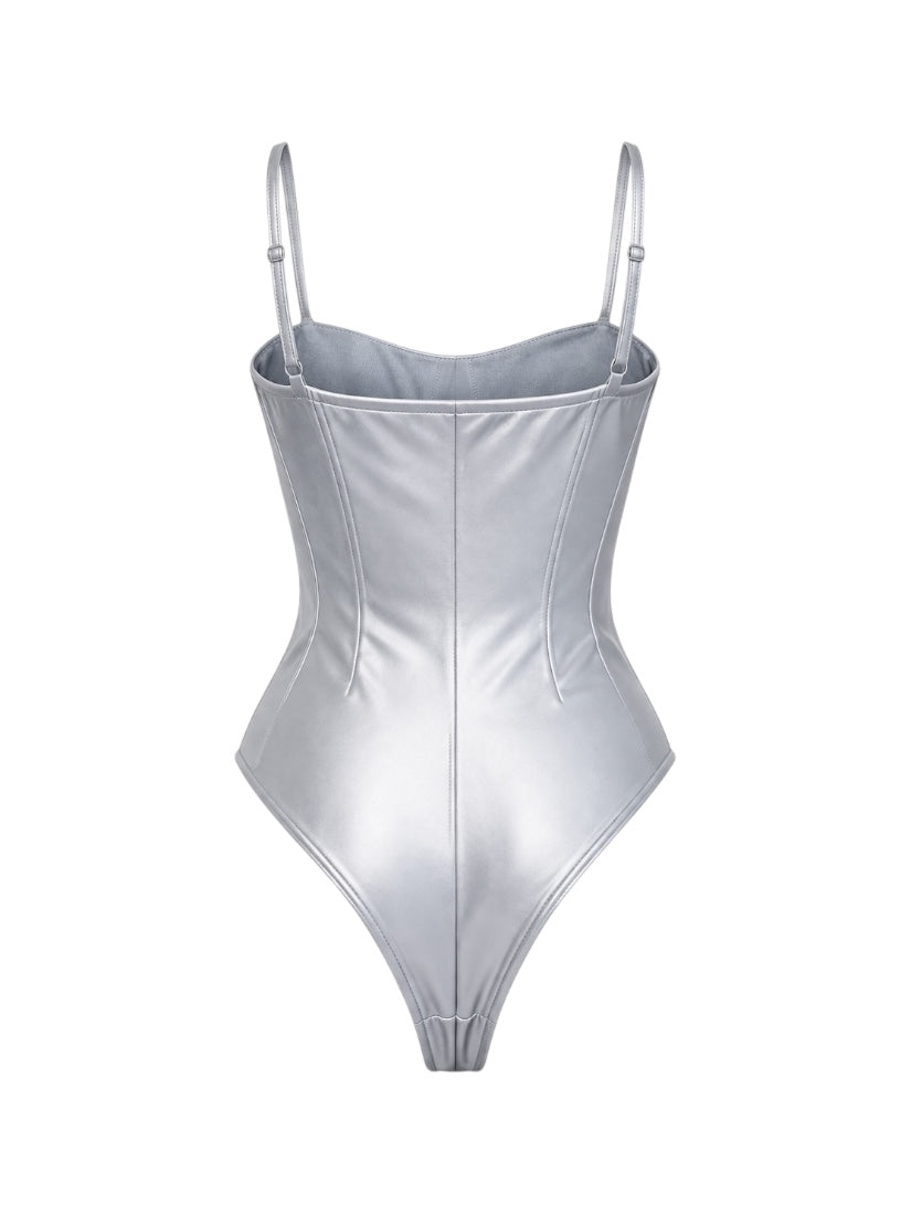 BODYSUIT RIVIERA SILVER