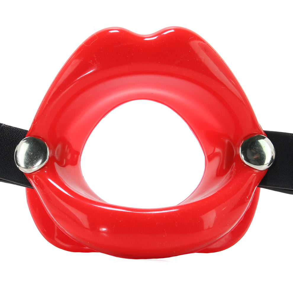 KISS LIPS GAG IN RED
