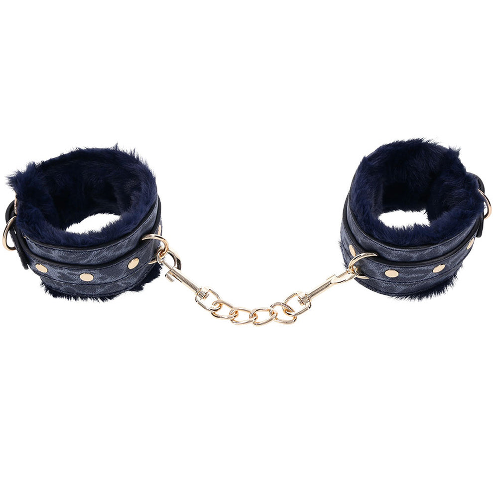 COUGAR FUR HANDCUFFS
