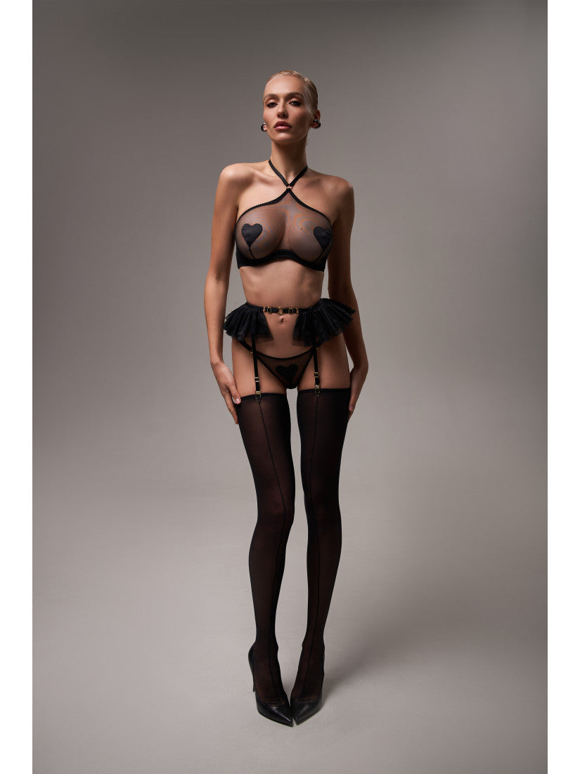 SET PIONER LOVE WITH BELT