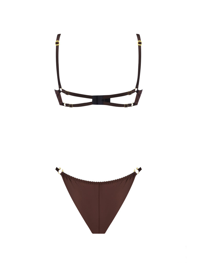 SET TOP PIERCING CHOCO