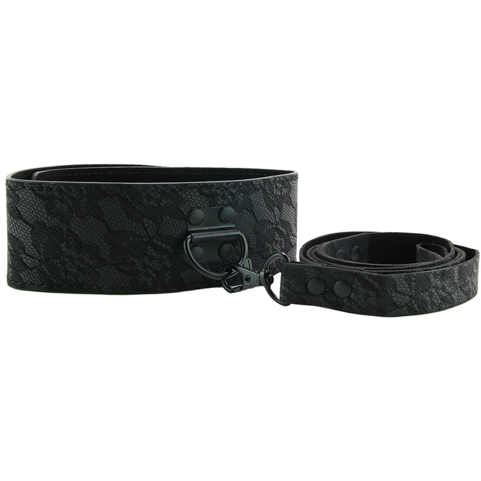 SINCERELEY LACE COLLAR BLACK