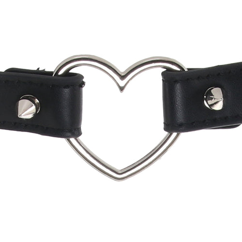 BLACK HEART CHOKER