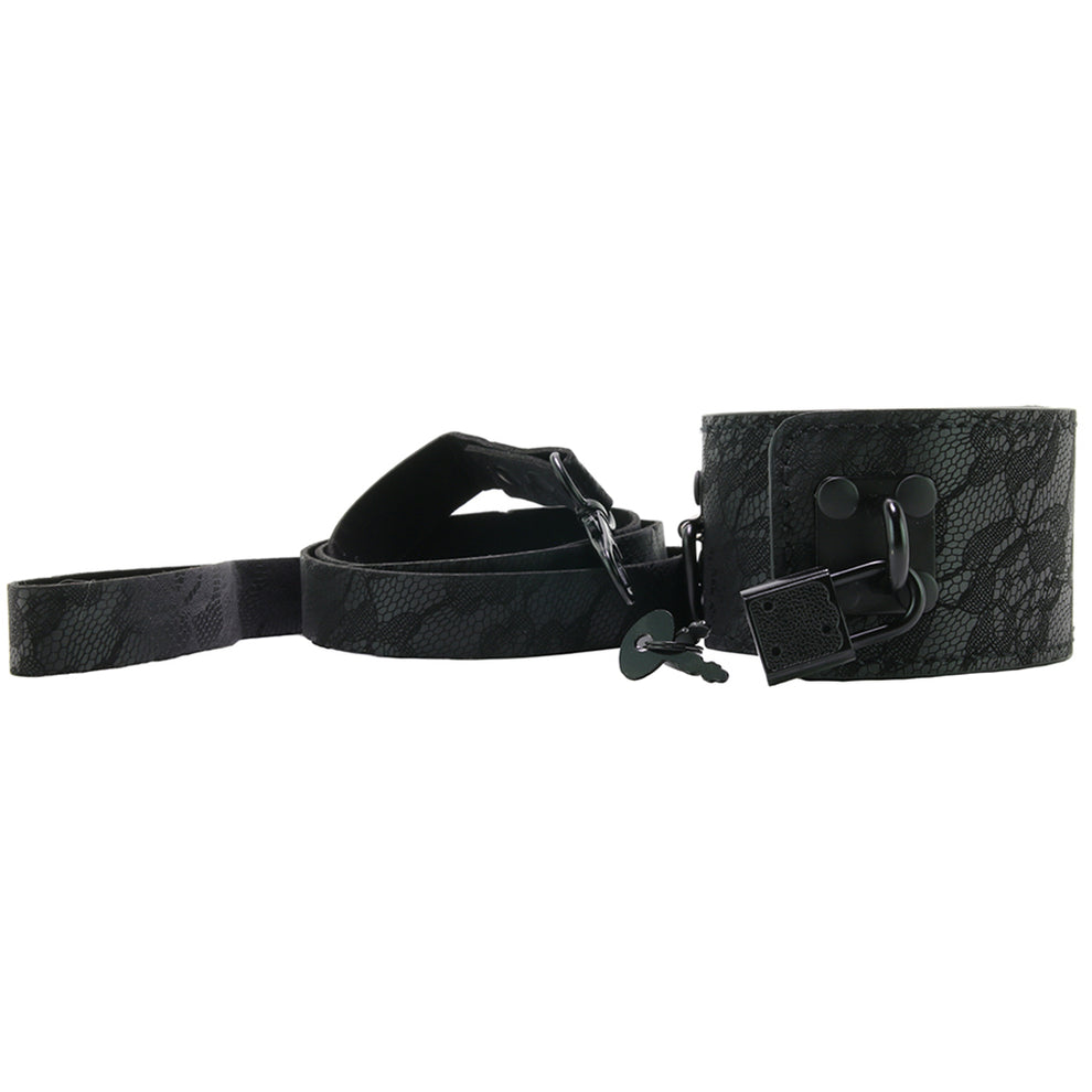 SINCERELEY LACE COLLAR BLACK