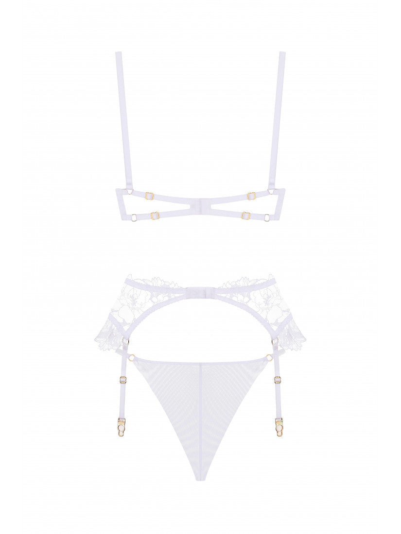 KILY BLANC BELTED SET