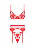ROUGE DÈSIR BELTED SET