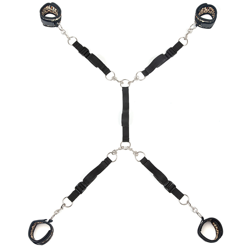 LUX LEOPARD BED SPREADER
