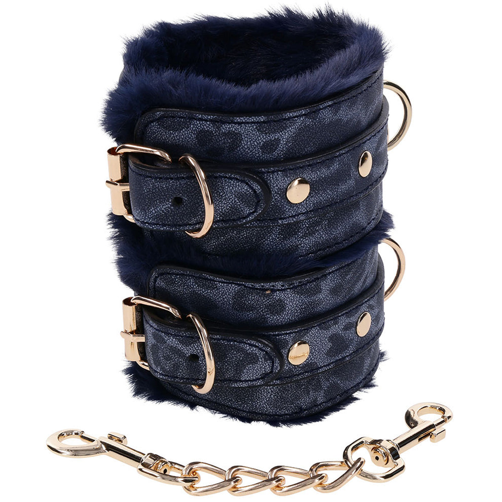 COUGAR FUR HANDCUFFS