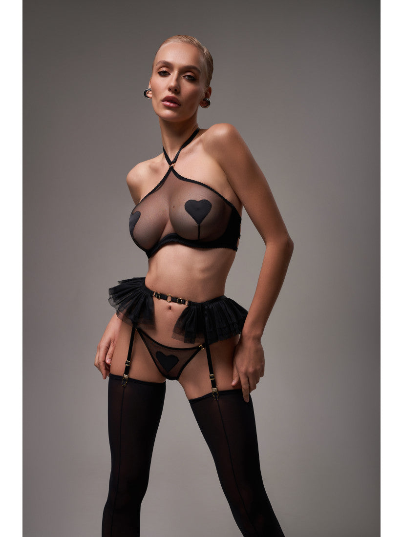 SET PIONER LOVE WITH BELT