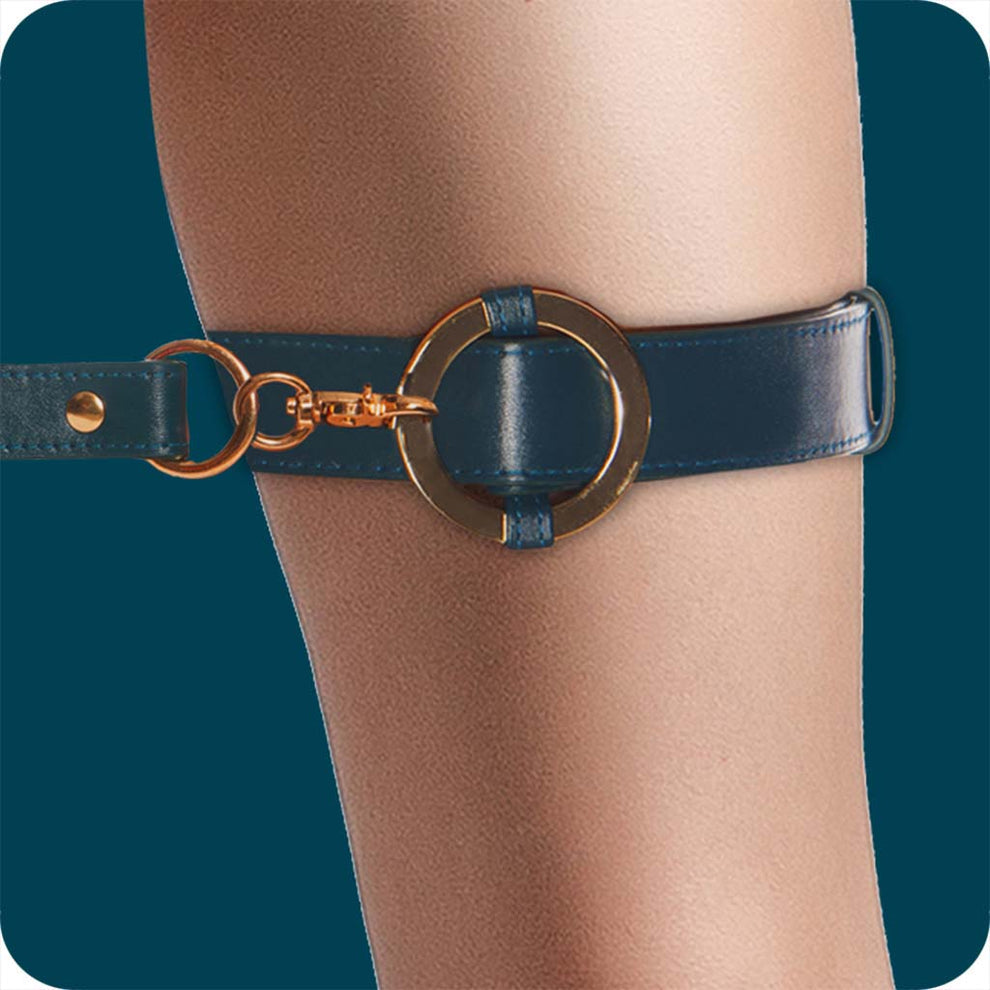 HALIA THIGH CUFFS GREEN