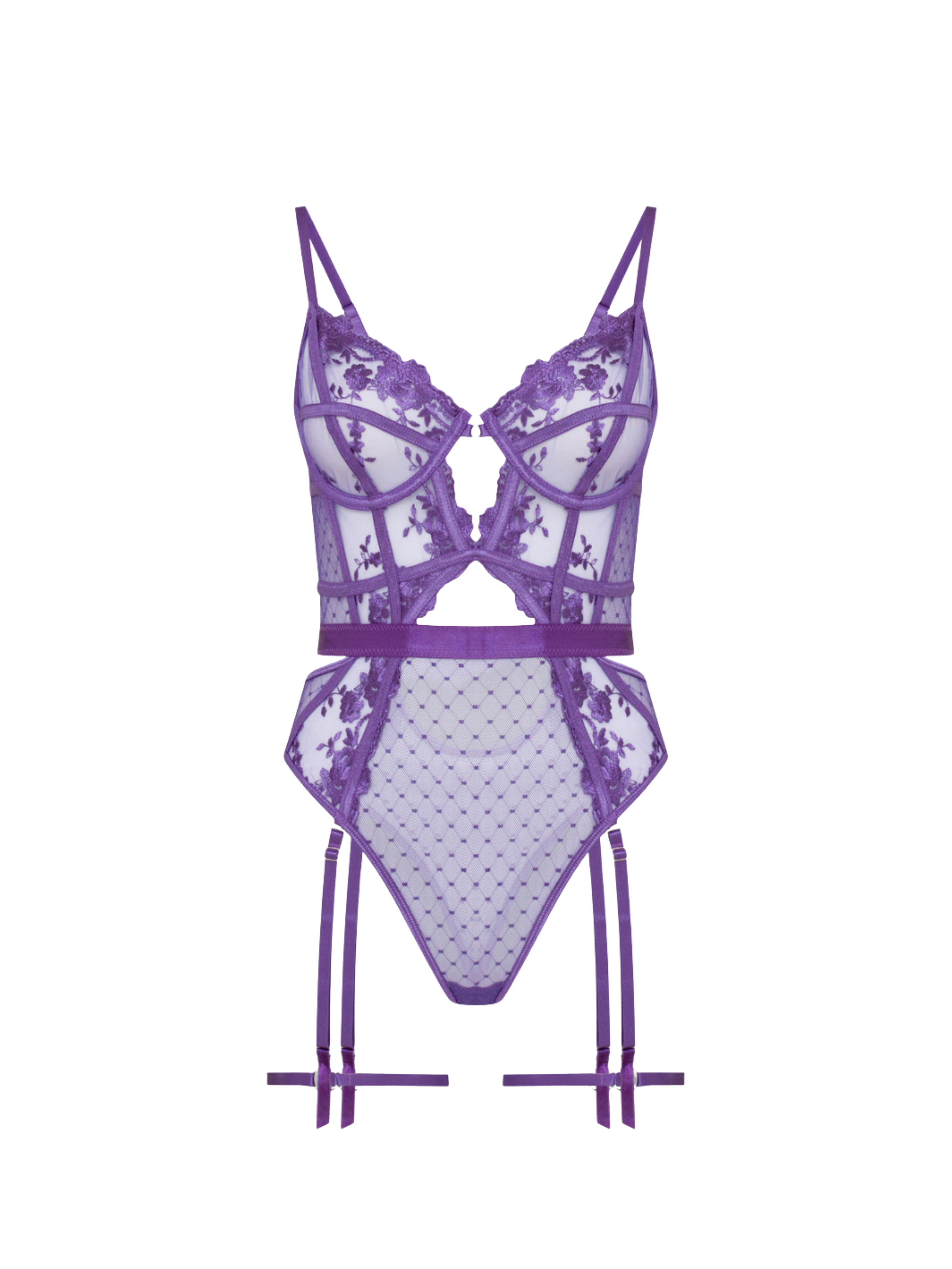 BODYSUIT CORÈLIA PURPLE
