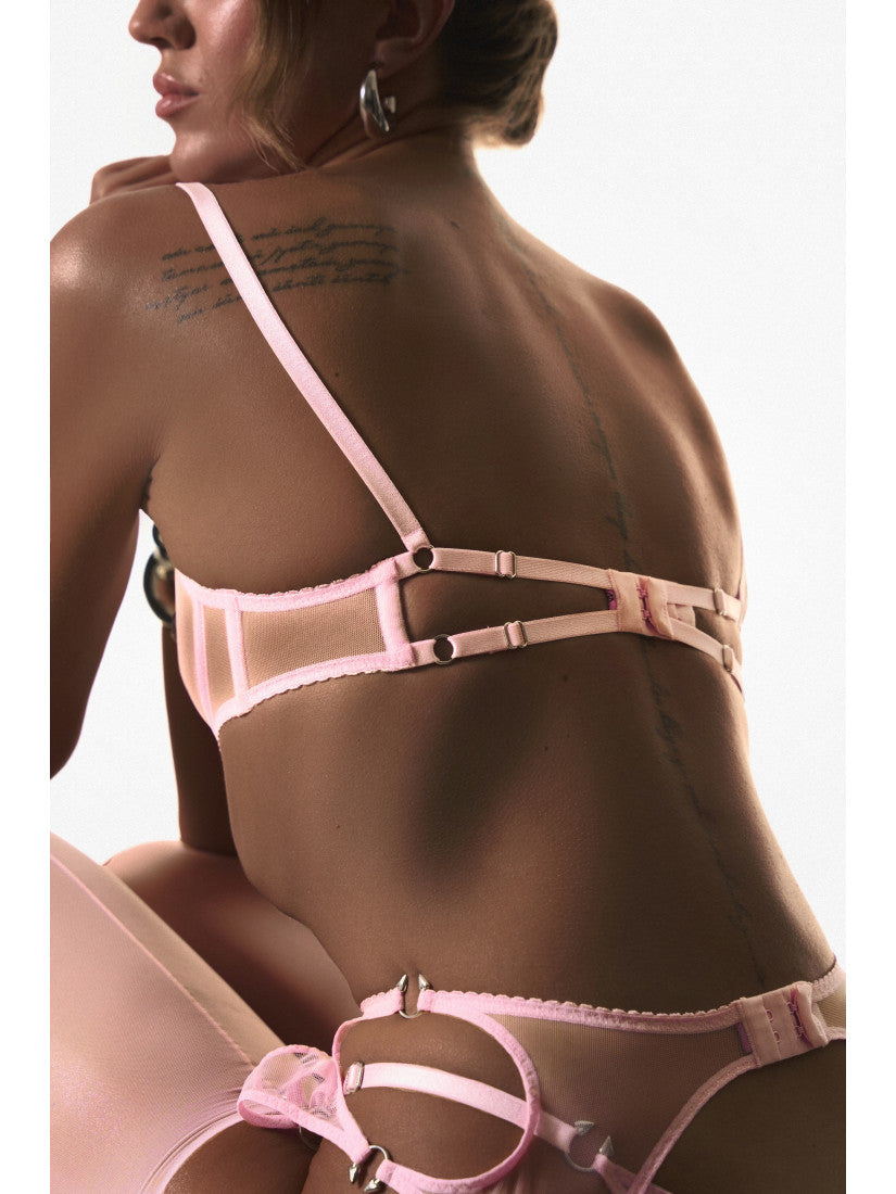 ROSÈ SILVER PIERCING SET
