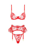 KILY ROUGE BELTED SET